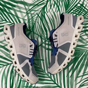 On Cloud 5 Running Sneakers Lavender/Chambray Women's Size 8.5